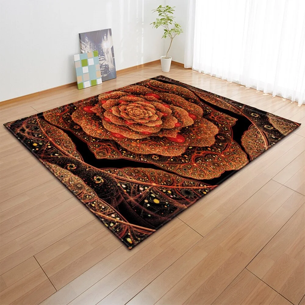 Nordic Carpet for Living Room 3D Kids Room Carpet Home Children Non-slip Rug Bedroom  Hallway Decoration Floor Bedside Mat