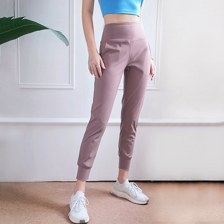 All-Day High-Rise Slim Cropped Jogger pants