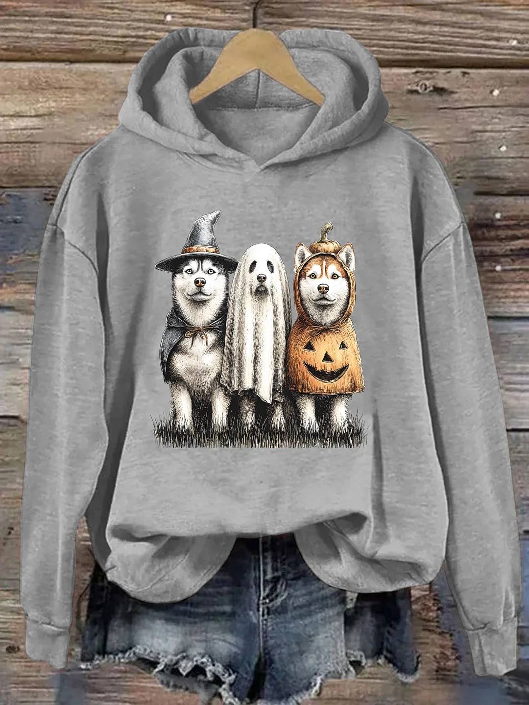 Husky Halloween Hoodie