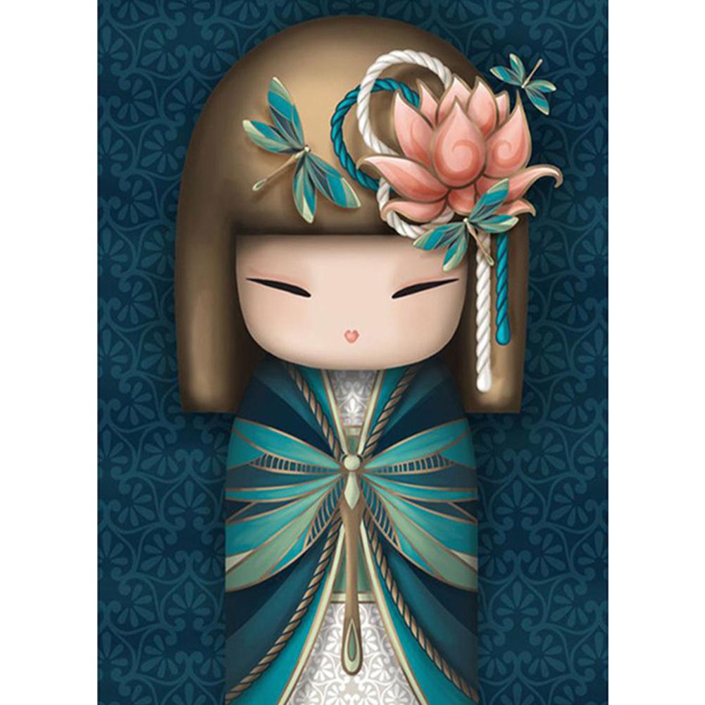 

Kokeshi Doll - Round Drill Diamond Painting - 30*40CM, 501 Original