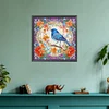 >SALE<5D DIY Full Round Drill Diamond Painting Bluebird Kit Home Decoration 30x30cm