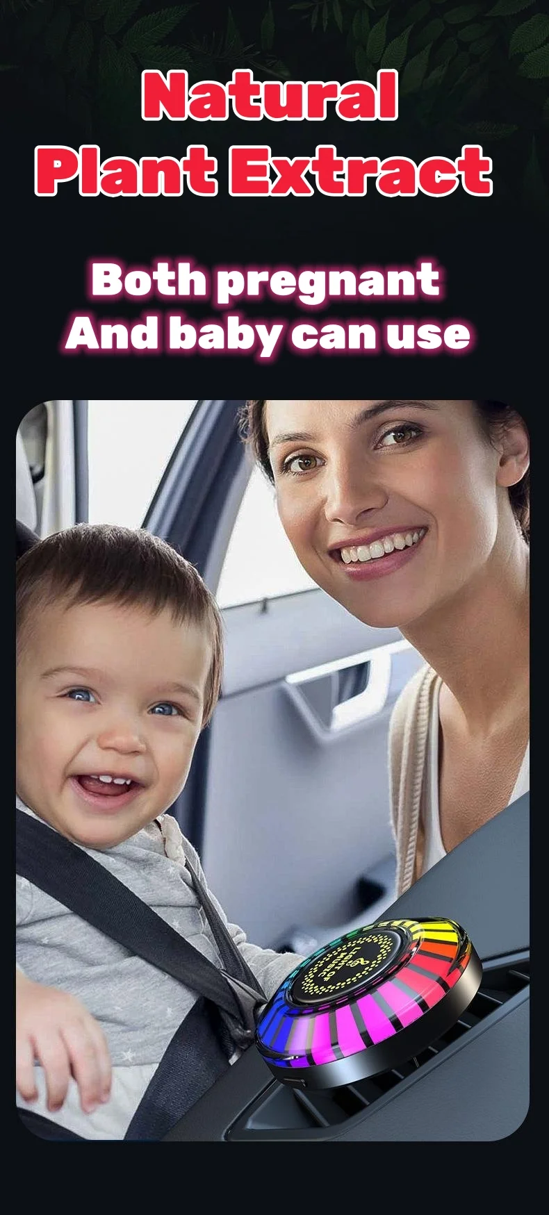 🔥Hot sale🔥Car LED music rhythm light (with aroma diffuser)