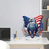 DIY Independence Day Eagle Diamond Painting Desktop Ornaments