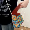(US Local)DIY Mandala Diamond Art Wooden Coin Pouch with Chain 5D Diamond Painting Purse