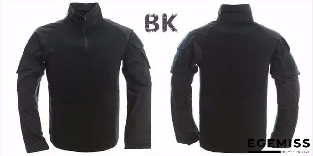 Camouflage colors Army Combat Uniform military shirt cargo multicam Airsoft paintball tactical cloth with elbow pads | EGEMISS