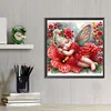 Flower Fairy Girl - Crystal Rhinestone Diamond Painting