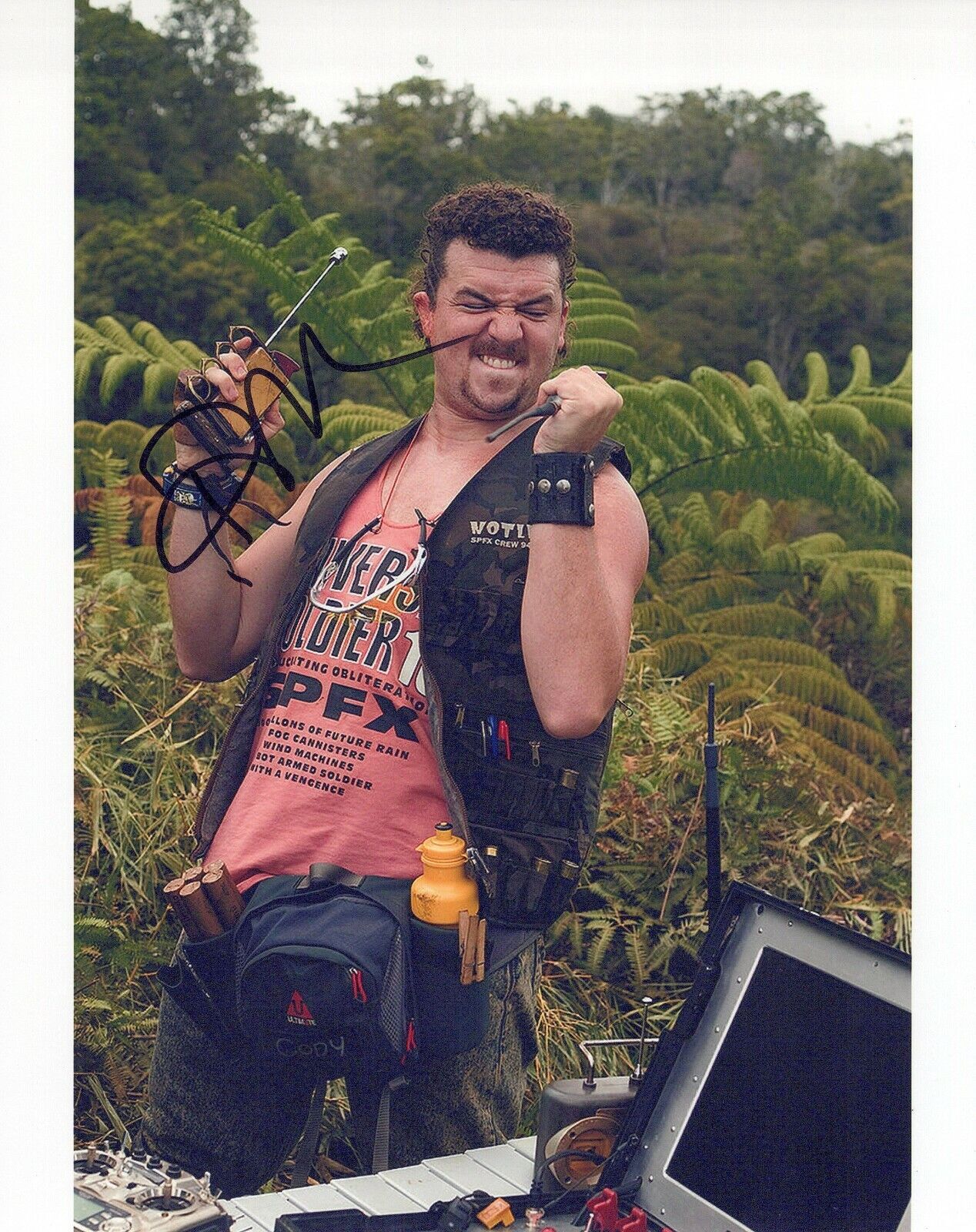 Danny McBride Tropic Thunder autographed Photo Poster painting signed 8x10 #9 Cody