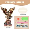 DIY Knight Angel Diamond Painting Wooden Desktop Decor