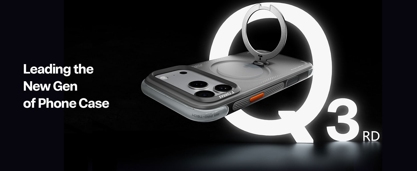 torras q3 air case for iPhone 17 pro max