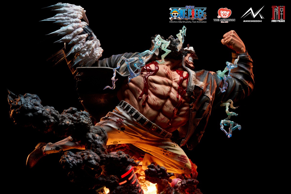 ANIKINGDOM X JIMEI PALACE - Officially Licensed ONE PIECE Bartholomew Kuma Statue (Licensed)-