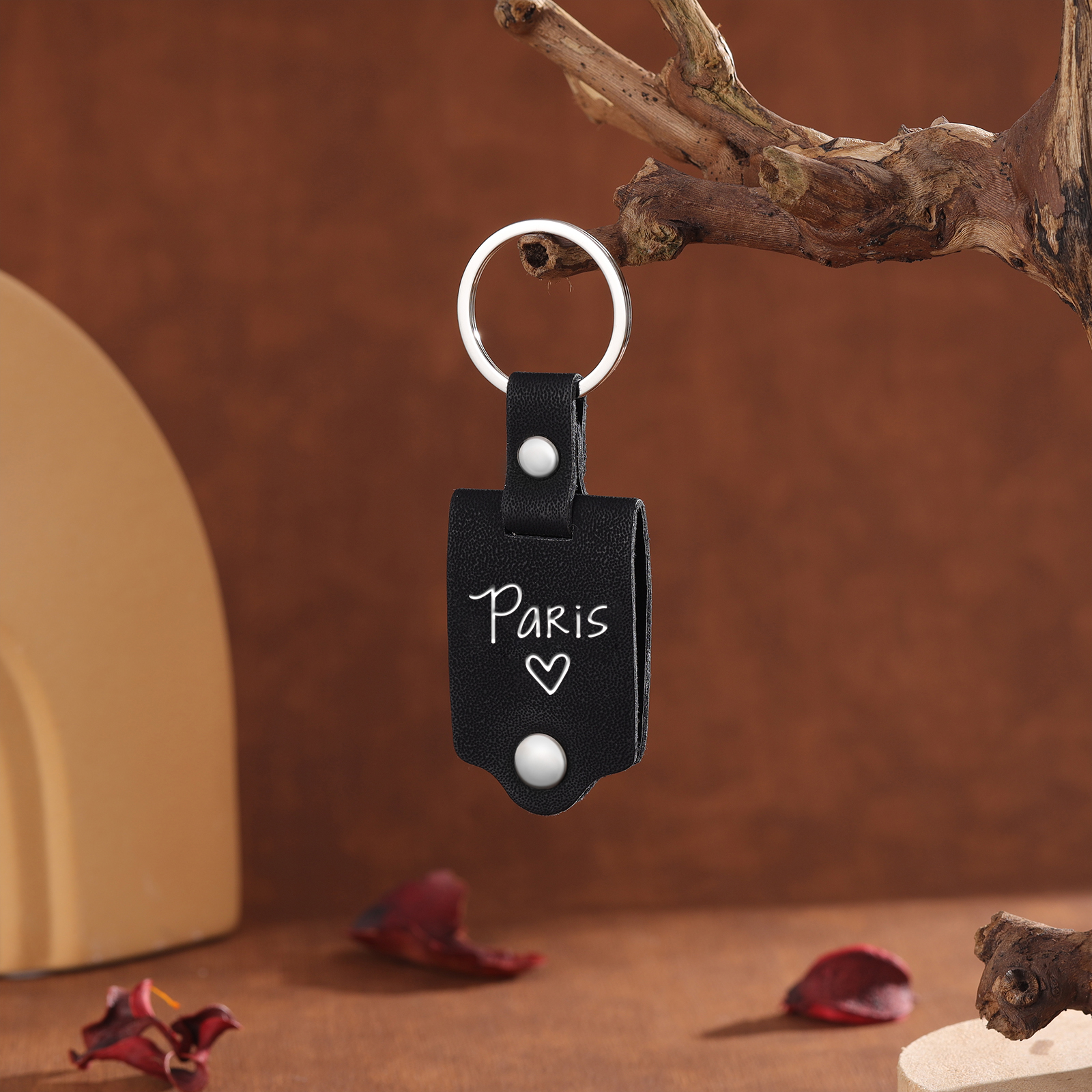 Personalised Graduation Leather Keychain Custom Name & Photo Keychain Graduation Gift for Him/Her-Jessemade AU