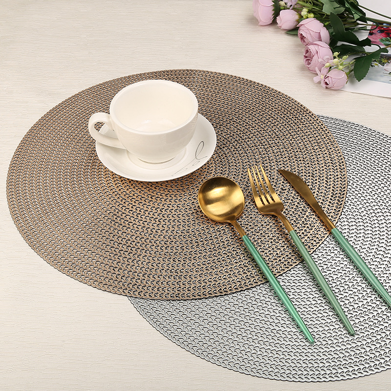 Woven Circular Dining Table Mats