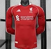 Liverpool 2025-2026 Player Version Home Long Sleeve Shirt