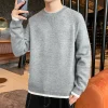 Men's Casual Loose Round Neck Sweater