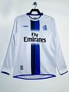 2003-2005 Retro Long Sleeve Chelsea Away Football Shirt 1:1 Thai Quality