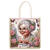 Sac &agrave; main tote en diamant DIY 5d pour femmes cadeaux filles grand-m&egrave;re filles