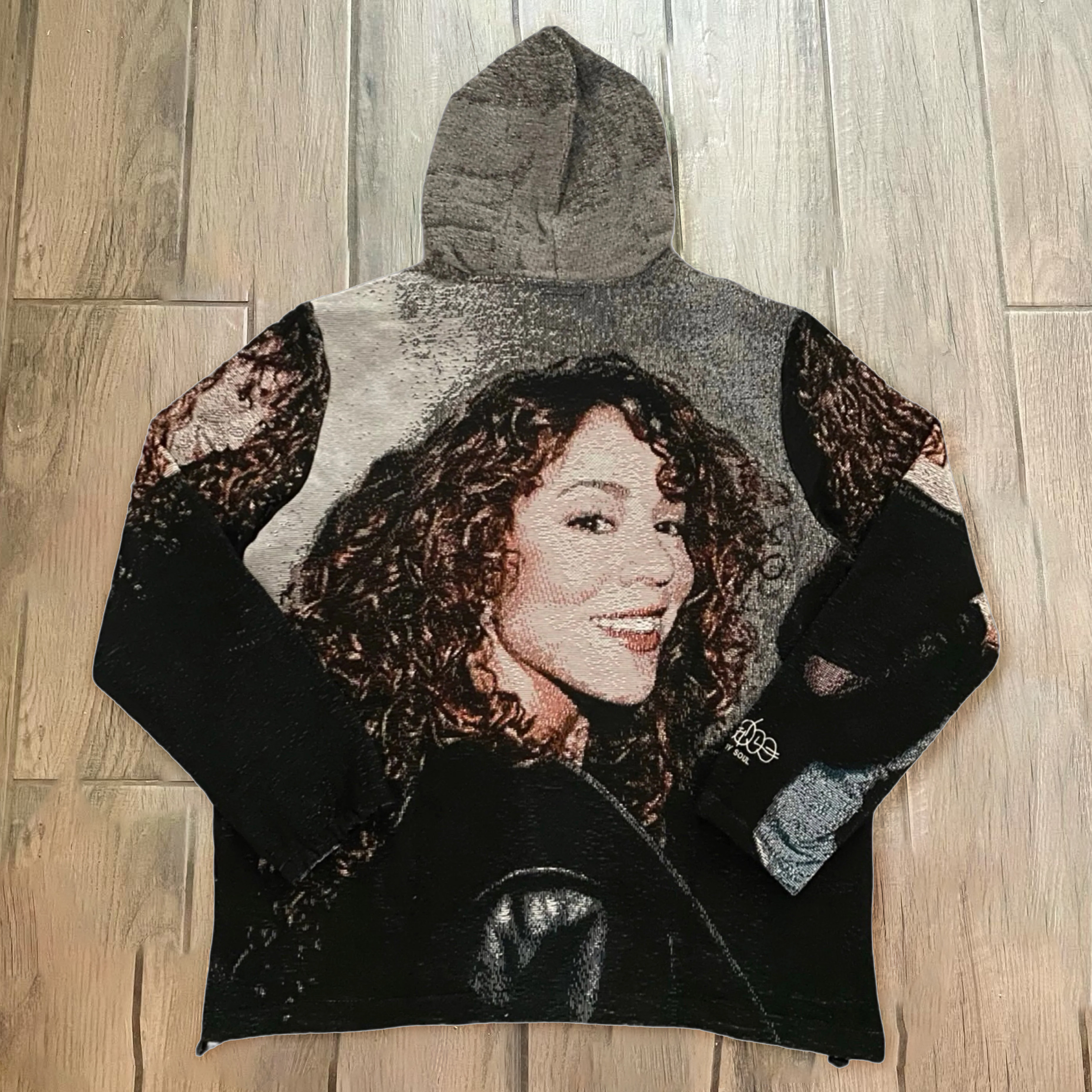 Statement Streetwear Print Tapestry Hoodie