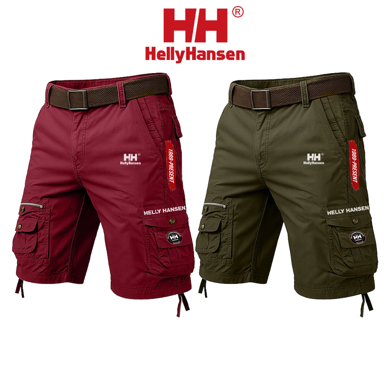 Helly Hansen® Férfi Nyári, Kültéri, Légáteresztő, Többcélú Rövidnadrág, Új (2 db-os csomag)
