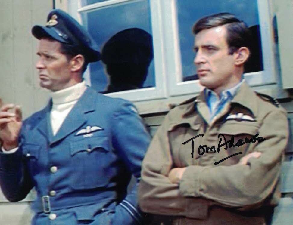 TOM ADAMS - Nimmo in The Great Escape hand signed 10 x 8 Photo Poster painting