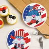 8pcs DIY Diamond Painting Coaster Kit With Holder - Gnome