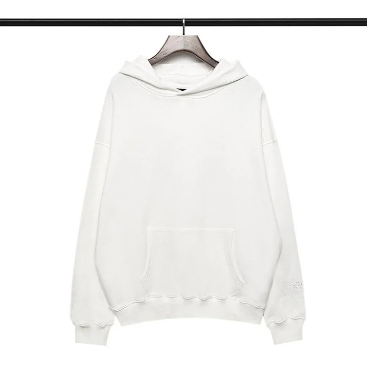 Fog Essentials Hoodie Autumn Fog Back Double Line Reflective Letters Extra Thick Fluffy Loop Hooded Sweater