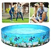 Inflatable Swimming Pool Large Capacity Blow Up Family Pool Bathtub Pool for Kid