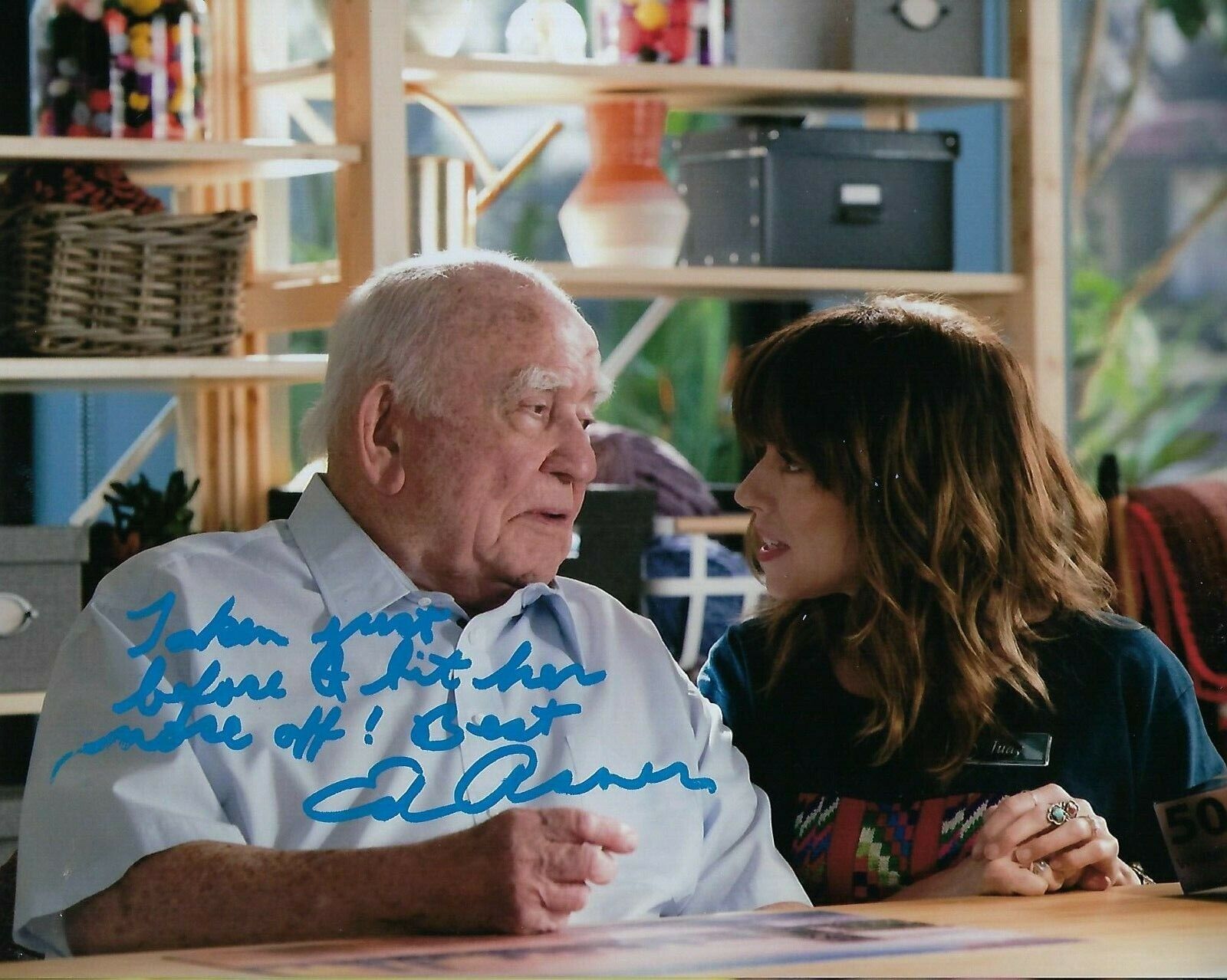 GFA Dead to Me Show Abe * ED ASNER * Signed Autographed 8x10 Photo Poster painting EA6 COA