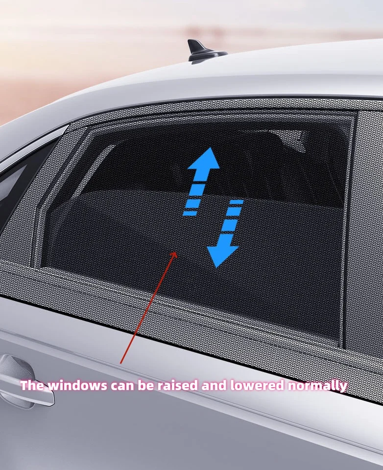 Car anti-mosquito breathable window net