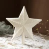 Beautiful Christmas's Tree Top Decor Hollow Star