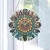 Diamond Painting Mandala Hanging Clock Pendant Kit for Decoration