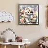 Cute Cat-Full Round Diamond Painting 30*30cm