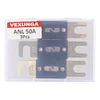 VEXUNGA 50A ANL Fuse 50 Amp Inline Blade Fuses 32V for Car Audio Inverter Automotive Stereo (Pack of 3 pcs)