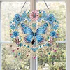 Diamond Painting Acrylic Streamer Butterfly Pendant for Wall Window