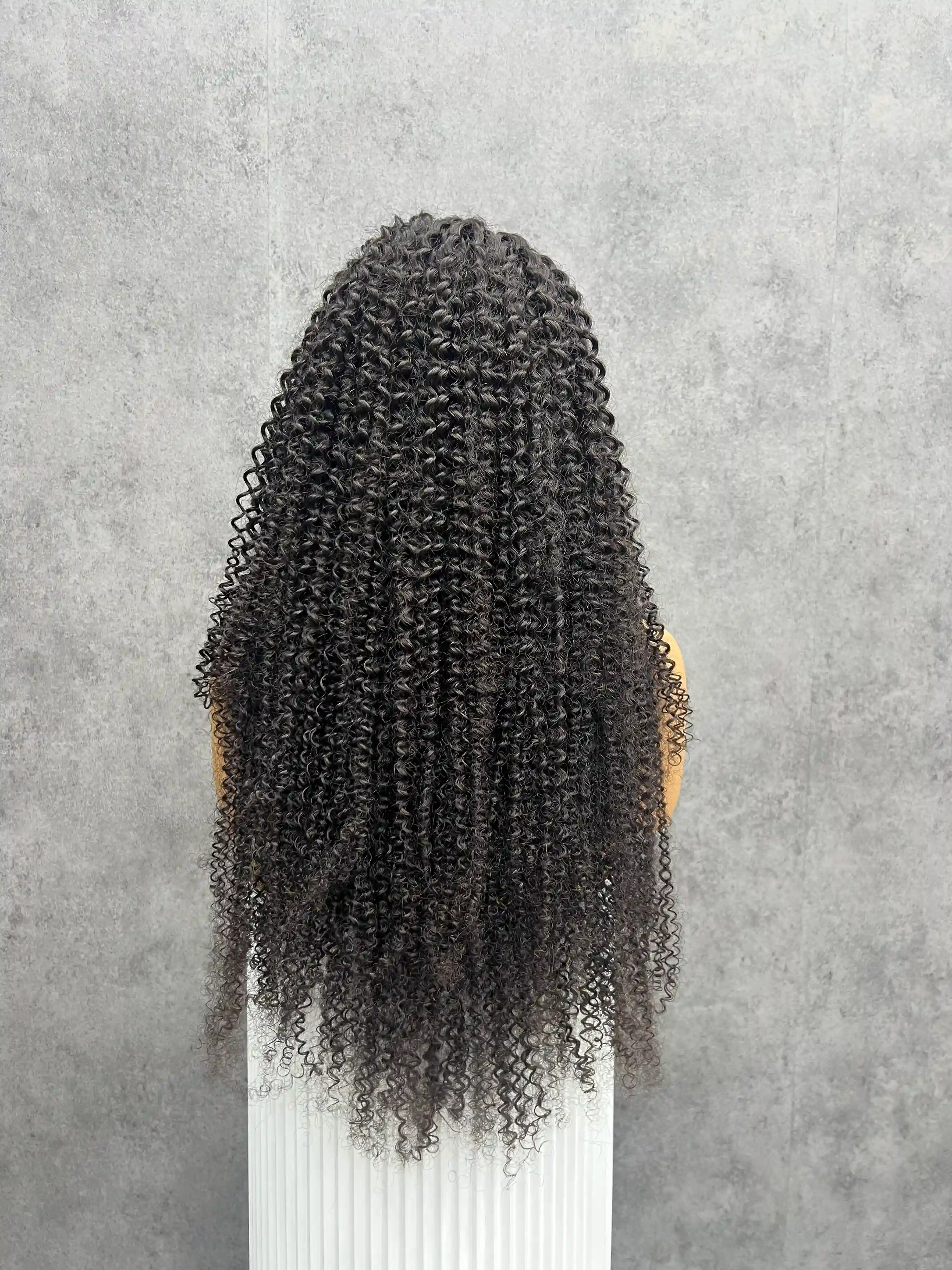 Kinky Curly 250% Density HD Lace Wig | 13x4, 13x6 Frontal | 100% Human Hair | Boruihair