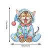 Shaking Head Sleeping Cat - 5D DIY Ornament