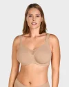 CoolComfort Plus Size Underwire Minimizer Bra – Wide Strap, Full Coverage, Cooling & Smoothing Unlined Bra