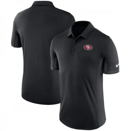 Men's San Francisco 49ers  Black Evergreen Polo