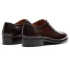 Handmade Mens Brown Leather Oxford Dress Shoes Business