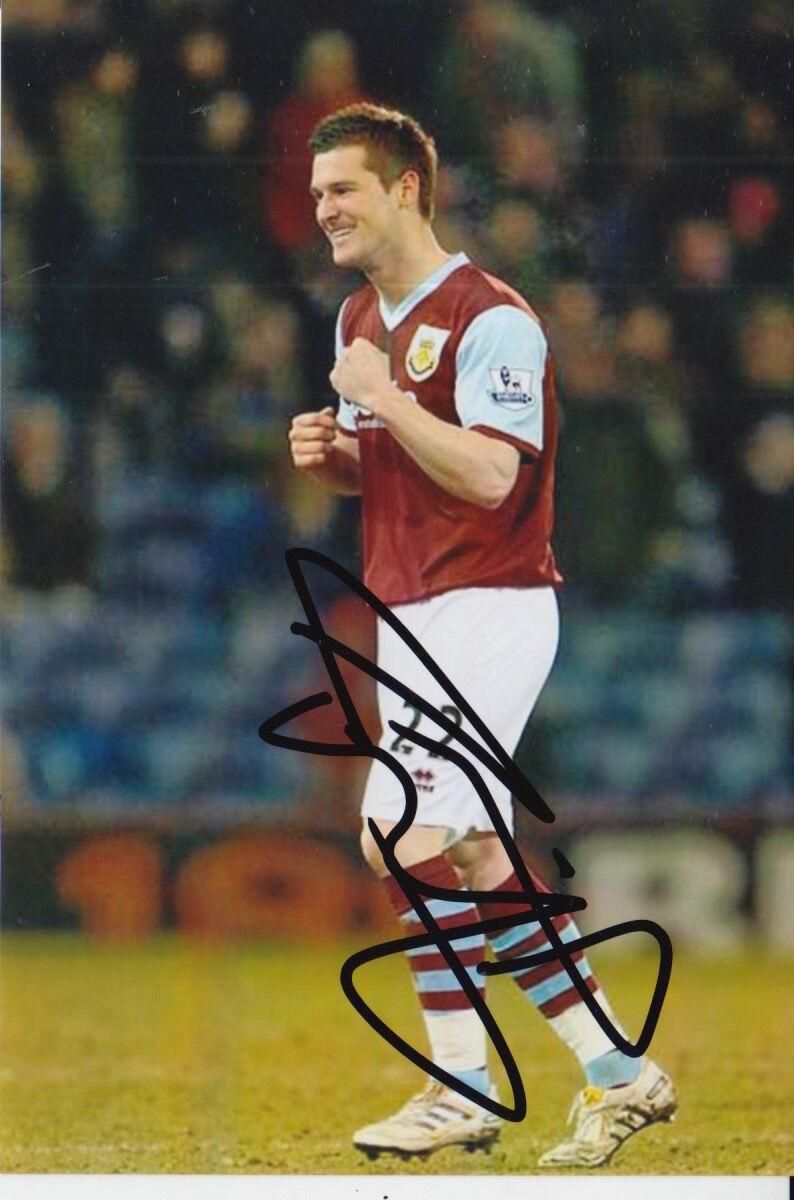 BURNLEY HAND SIGNED DAVID NUGENT 6X4 Photo Poster painting 7.