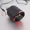 Red And Blue Flame LED Tailpipe With Light