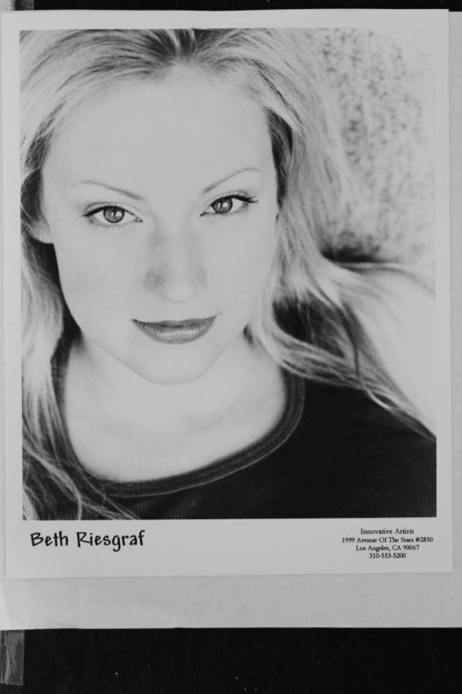 Beth Riesgraf - 8x10 Headshot Photo Poster painting with Resume