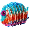 Oranger Fisch 5d DIY Tiermuster Diamantbemalungsuntersetzer mit Halter