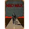 [Grande Taille]Film MAD max - Panneaux en &eacute;tain m&eacute;tallique(30*40cm)