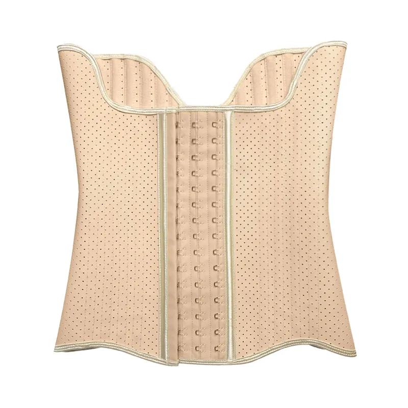 Giftitrends 25 Steel Bones Latex Waist Trainer Corset for Abdominal Contraction After Fitness Exercise Womens Waist Underbust Corsets