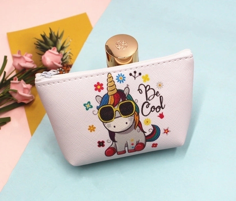 Women’s Pu Leather Zipper Kids Wallets