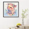 4pcs Diamond Painting -DIY Round Drill Animal
