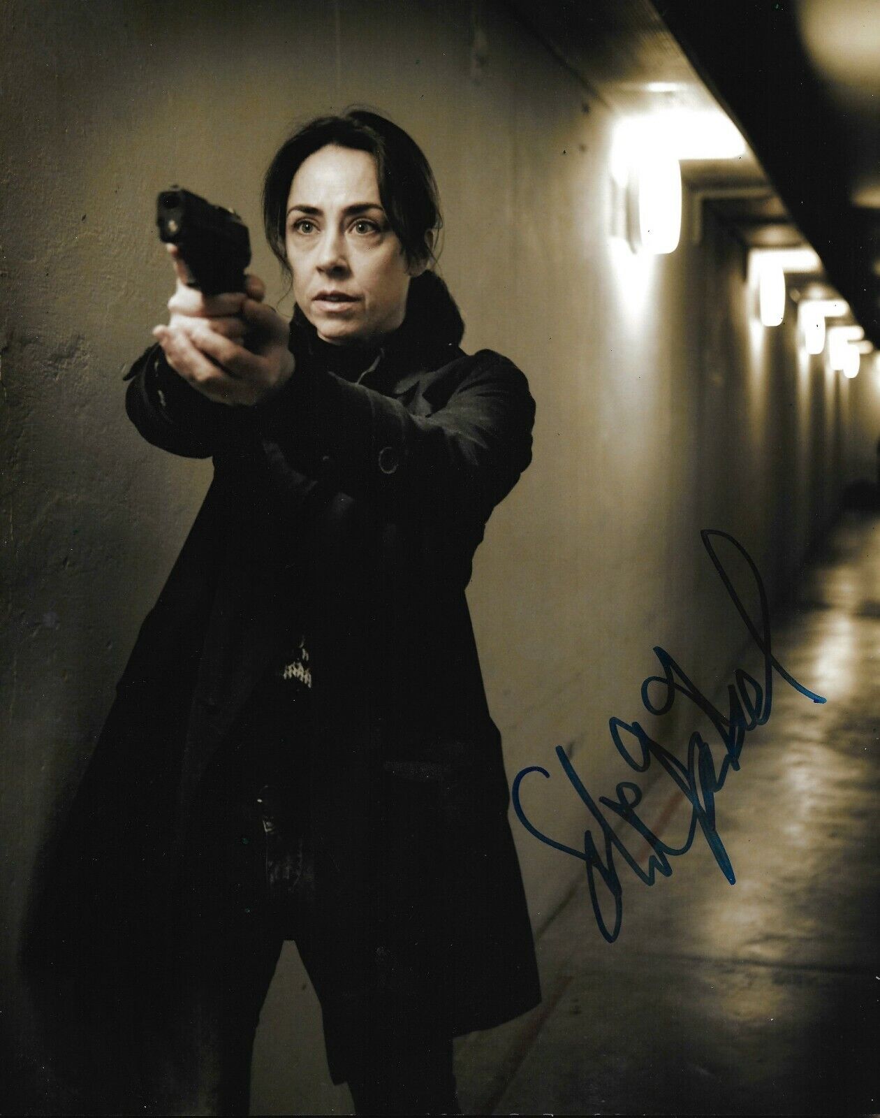 Sofie Grabol Signed Forbrydelsen/The Killing 10x8 Photo Poster painting AFTAL