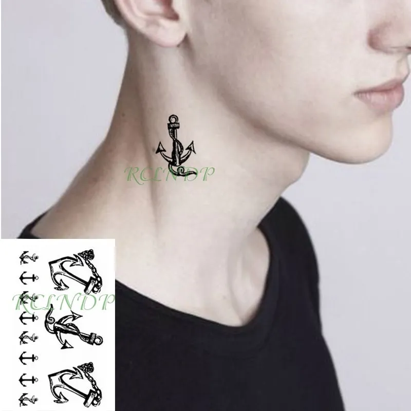 Waterproof Temporary Tattoo Sticker black machine gun tatto flash tatoo fake tattoos for men women