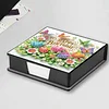 Geburtstags-Pu DIY 5D Diamantmalerei-Notizbox (160 leere Notizbl&ouml;cke) f&uuml;r das B&uuml;ro