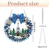 DIY Pearl Diamond Painting Christmas Wreath Hanging Ornament Kit